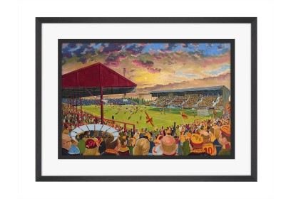 Fir Park Stadium 'Yesteryear' Fine Art Print - Motherwell FC